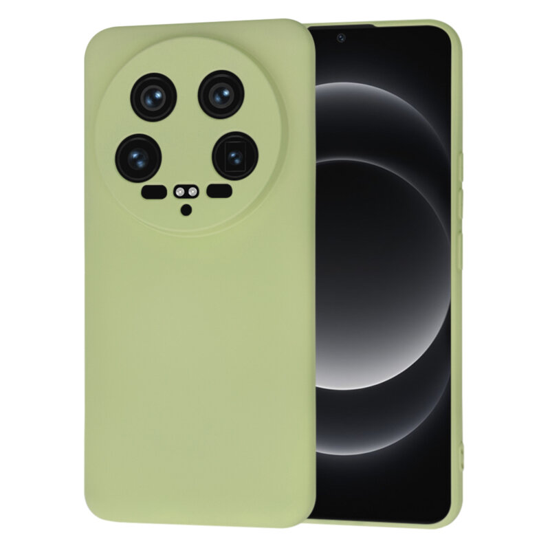 Husa silicon Xiaomi 14 Ultra Techsuit SoftFlex, verde