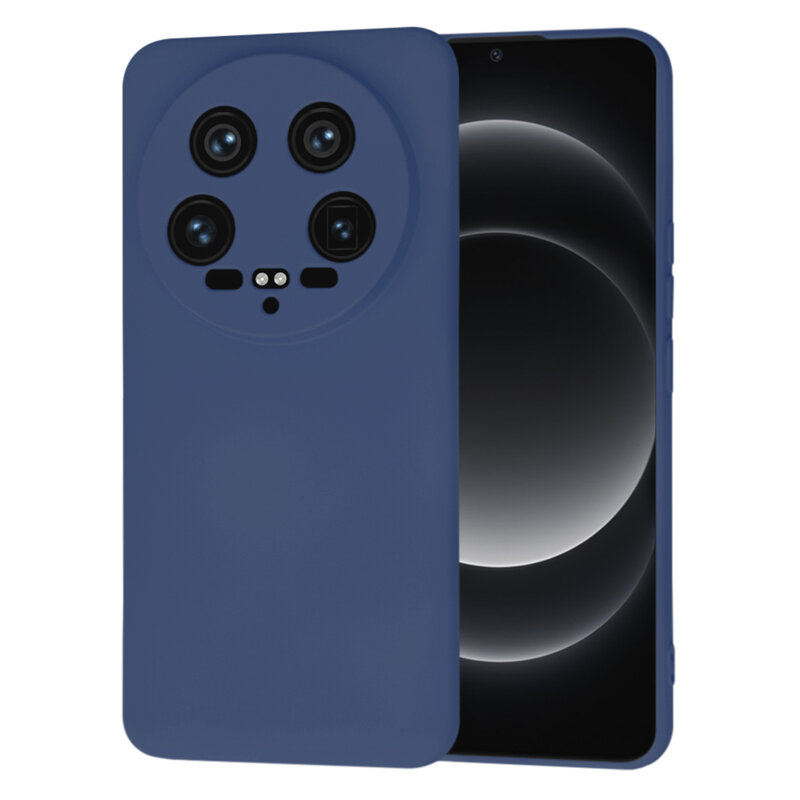 Husa silicon Xiaomi 14 Ultra Techsuit SoftFlex, bleumarin