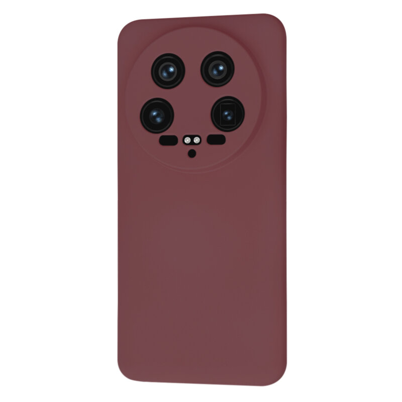 Husa silicon Xiaomi 14 Ultra Techsuit SoftFlex, bordo
