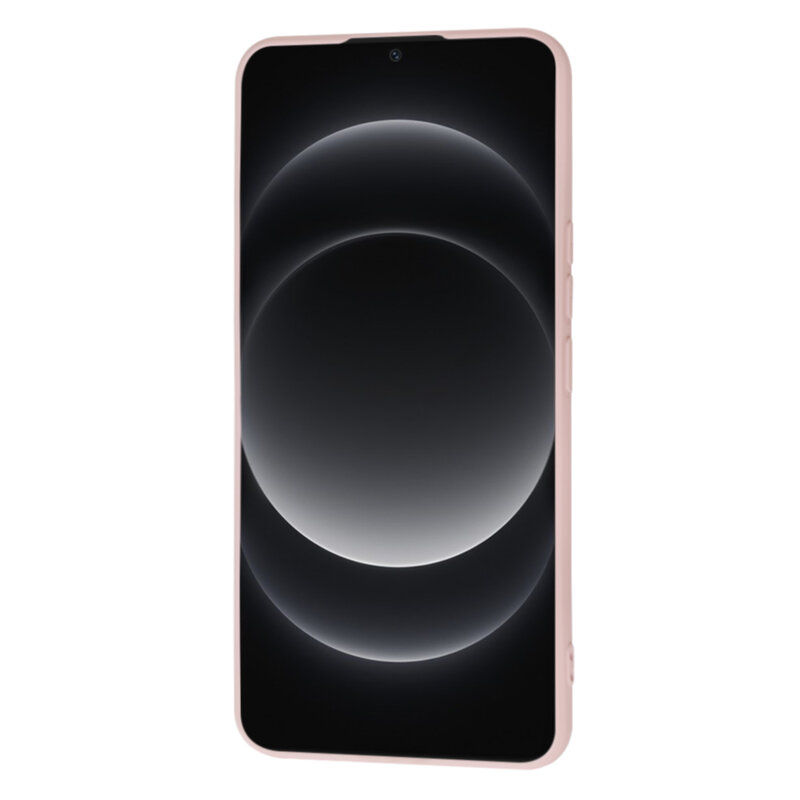 Husa silicon Xiaomi 14 Ultra Techsuit SoftFlex, roz pudra
