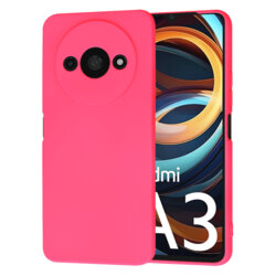 Husa silicon Xiaomi Redmi A3 Techsuit SoftFlex, fucsia