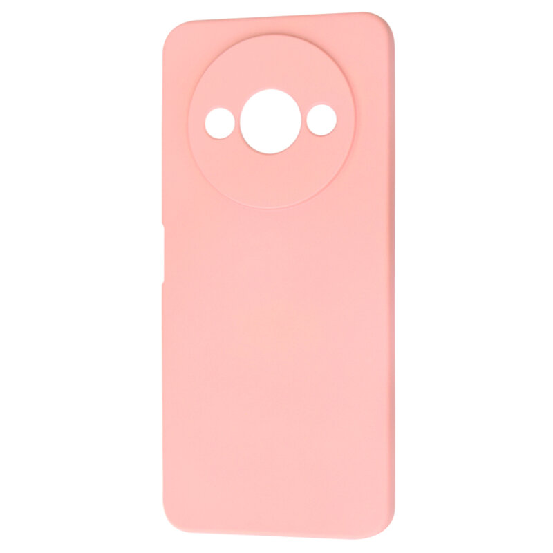 Husa silicon Xiaomi Redmi A3 Techsuit SoftFlex, roz