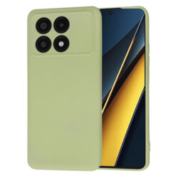Husa silicon Xiaomi Poco X6 Pro Techsuit SoftFlex, verde