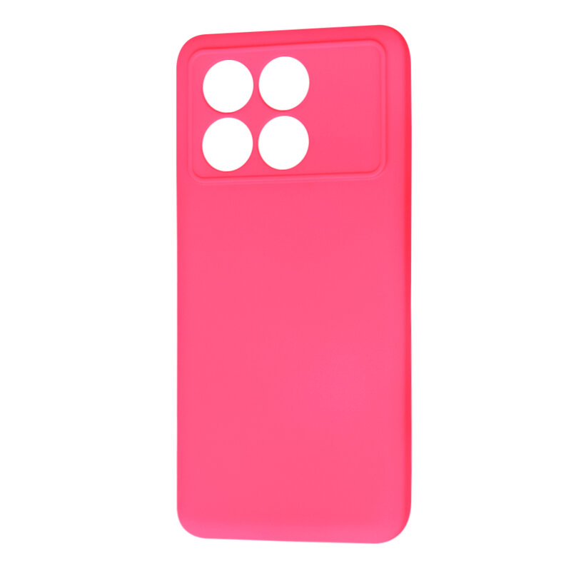 Husa silicon Xiaomi Poco X6 Pro Techsuit SoftFlex, fucsia