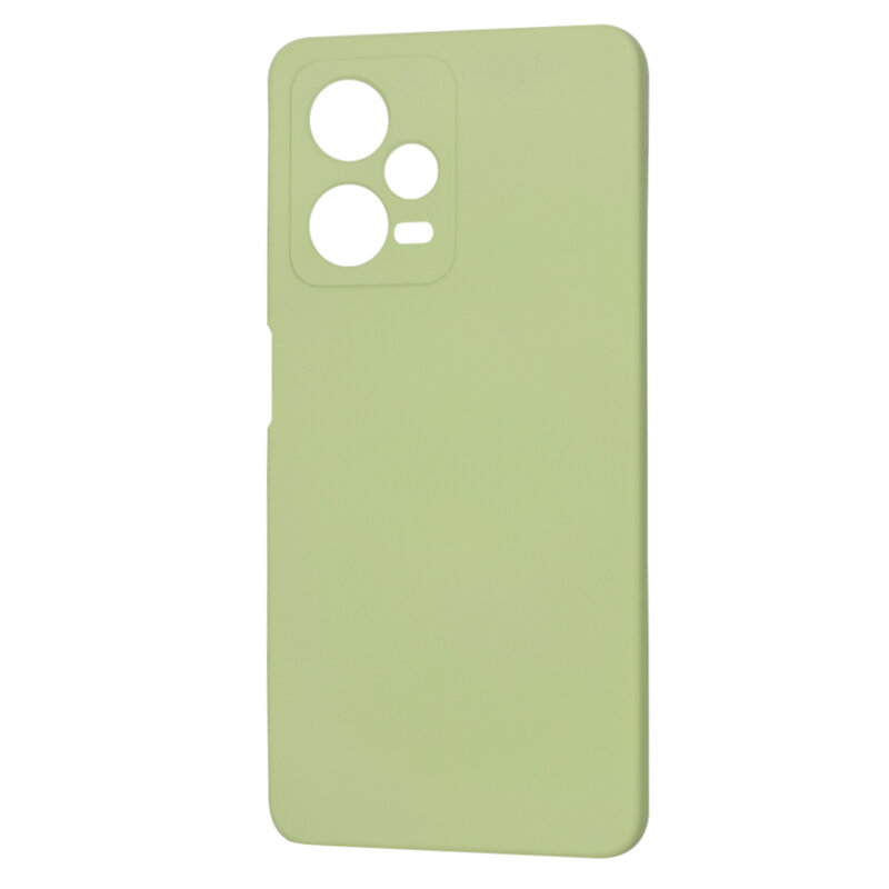 Husa silicon Xiaomi Redmi Note 12 Pro 5G Techsuit SoftFlex, verde