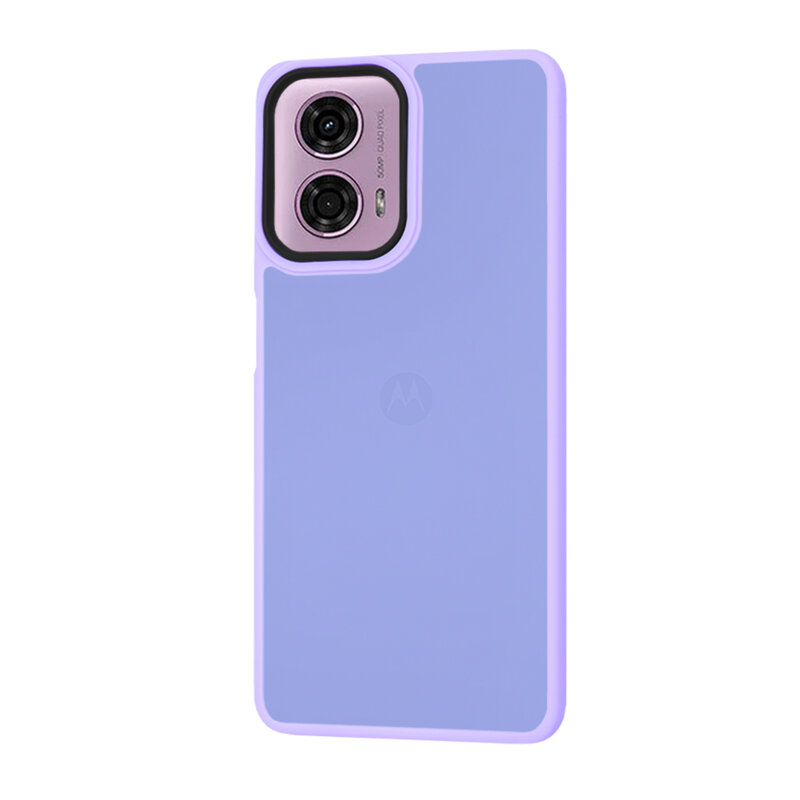 Husa Motorola Moto G24 Techsuit HaloFrost Series, mov deschis