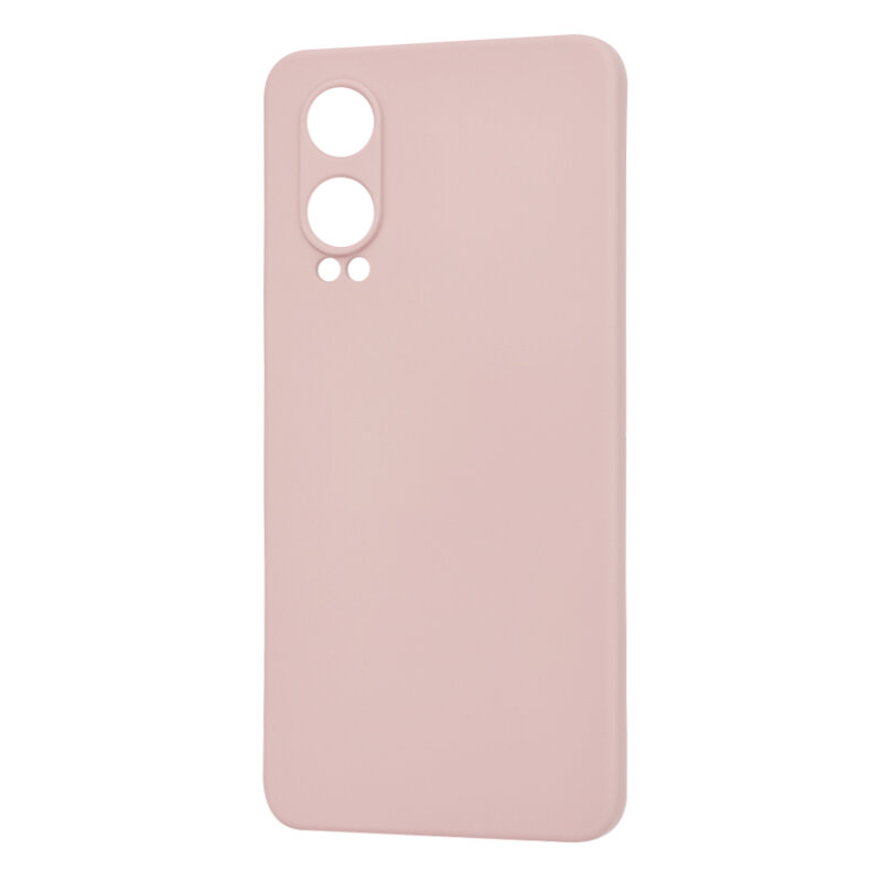 Husa silicon OnePlus Nord CE4 Lite Techsuit SoftFlex, roz pudra