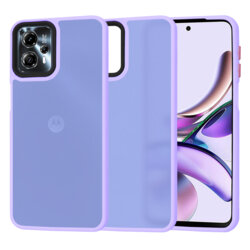 Husa Motorola Moto G23 Techsuit HaloFrost Series, mov deschis