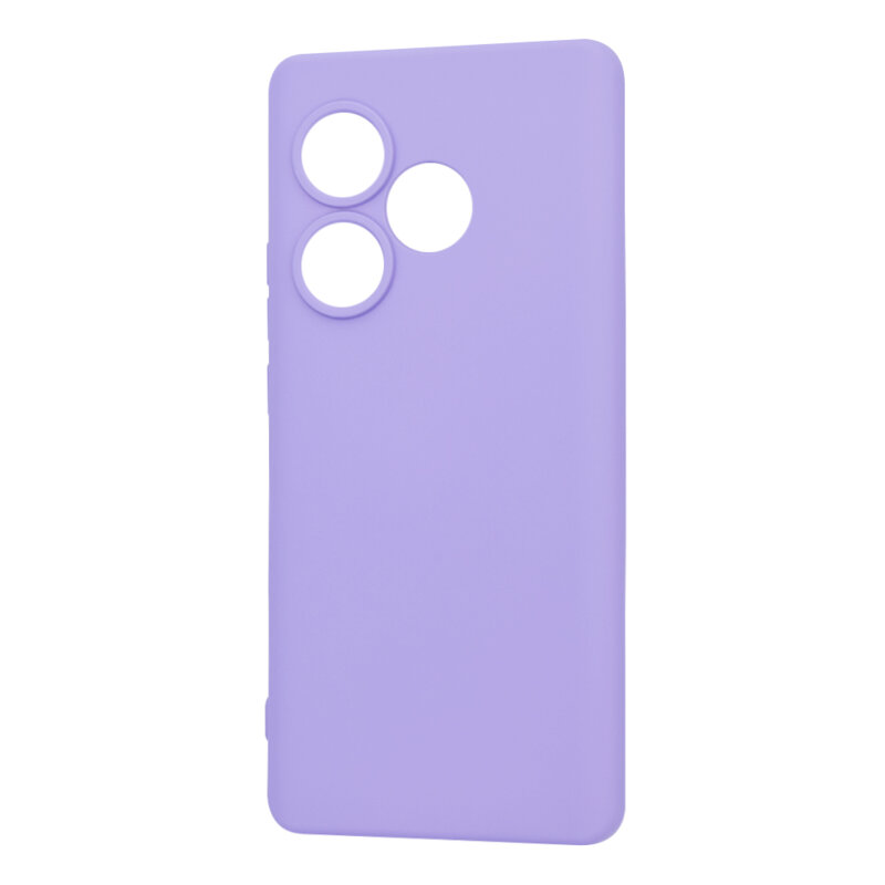 Husa silicon Realme GT 6T Techsuit SoftFlex, violet