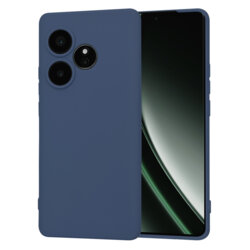 Husa silicon Realme GT 6 Techsuit SoftFlex, bleumarin