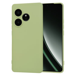 Husa silicon Realme GT 6 Techsuit SoftFlex, verde