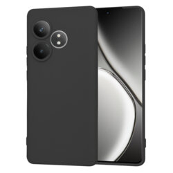 Husa silicon Realme GT 6T Techsuit SoftFlex, negru