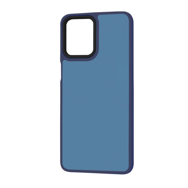 Husa Motorola Moto G14 Techsuit HaloFrost Series, bleumarin
