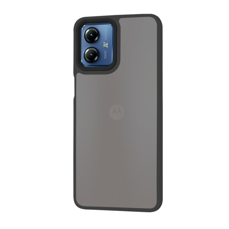 Husa Motorola Moto G14 Techsuit HaloFrost Series, negru
