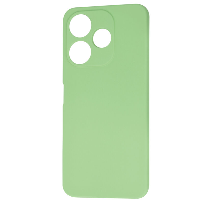Husa silicon Xiaomi Redmi 13 Techsuit SoftFlex, verde deschis