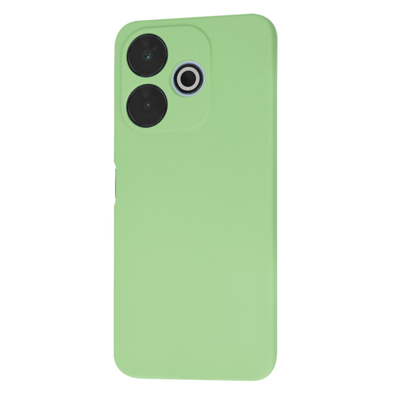 Husa silicon Xiaomi Redmi 13 Techsuit SoftFlex, verde deschis