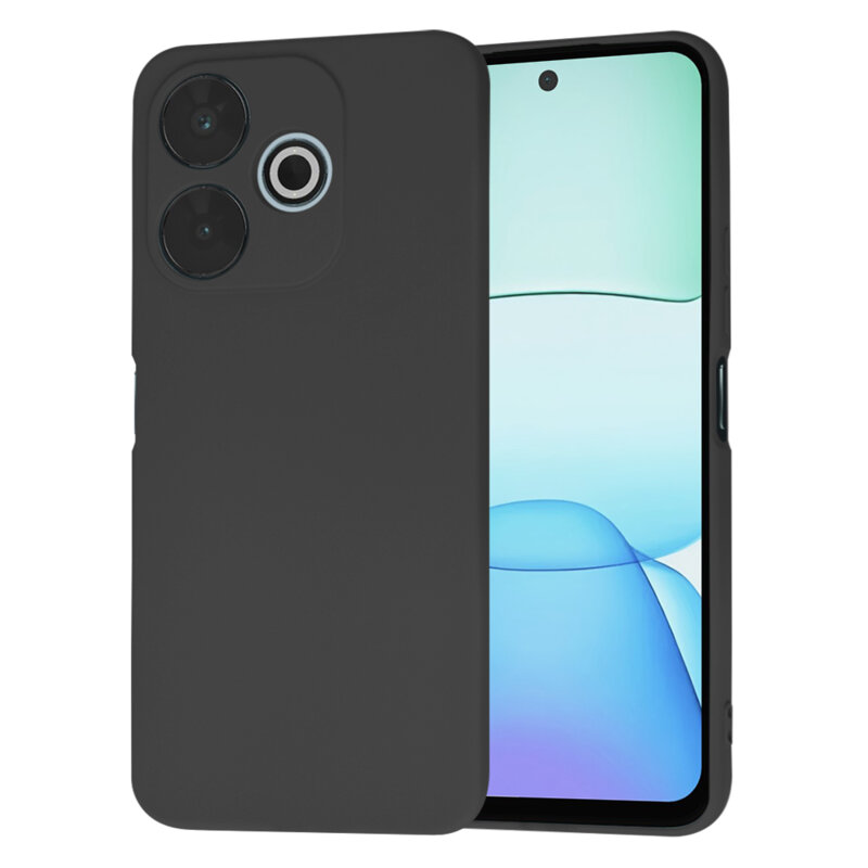 Husa silicon Xiaomi Redmi 13 Techsuit SoftFlex, negru