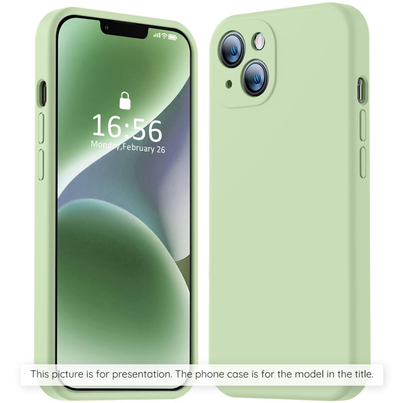 Husa silicon Motorola Moto G54 Techsuit SoftFlex, verde deschis