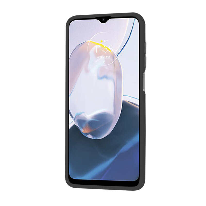Husa Motorola Moto E22i Techsuit HaloFrost Series, negru