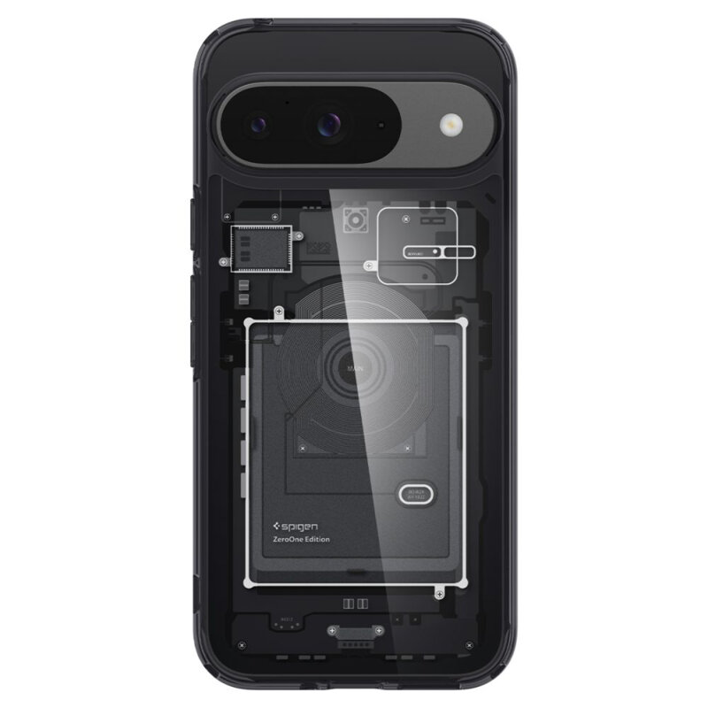 Husa Google Pixel 9 Pro Spigen Ultra Hybrid, negru