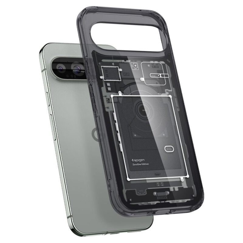 Husa Google Pixel 9 Pro XL Spigen Ultra Hybrid Zero One, negru