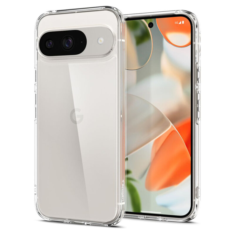Husa Google Pixel 9 Pro Spigen Ultra Hybrid, transparenta
