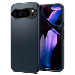 Husa Google Pixel 9 Pro XL Spigen Thin Fit, albastru inchis