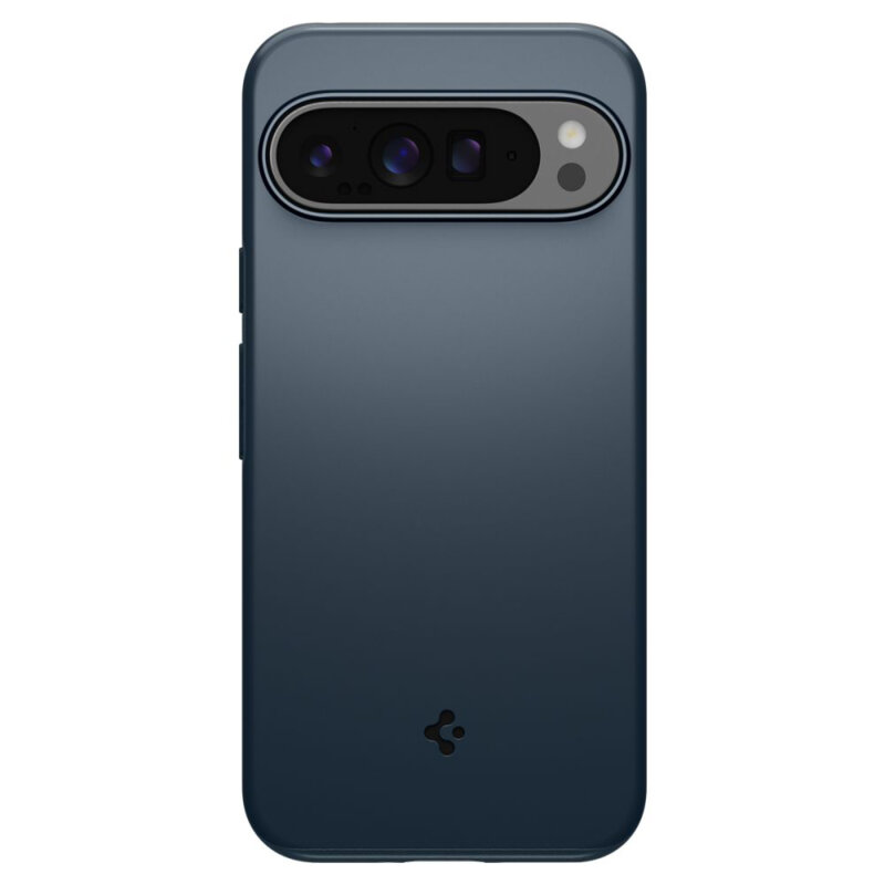 Husa Google Pixel 9 Pro XL Spigen Thin Fit, albastru inchis