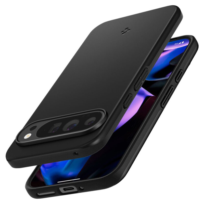 Husa Google Pixel 9 Pro XL Spigen Thin Fit, negru