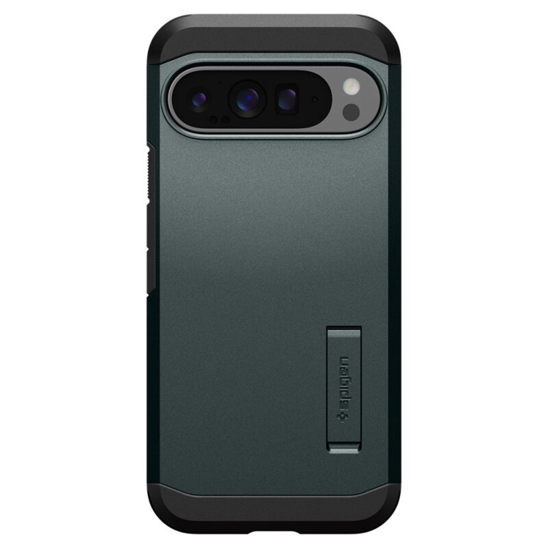 Husa Google Pixel 9 Pro XL Spigen Tough Armor, verde
