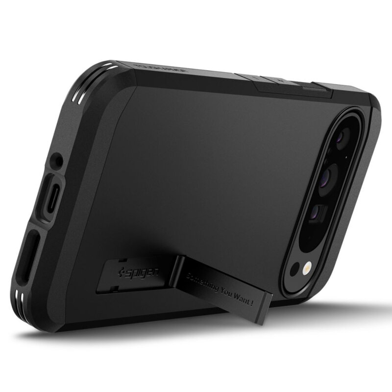 Husa Google Pixel 9 Pro XL Spigen Tough Armor, negru
