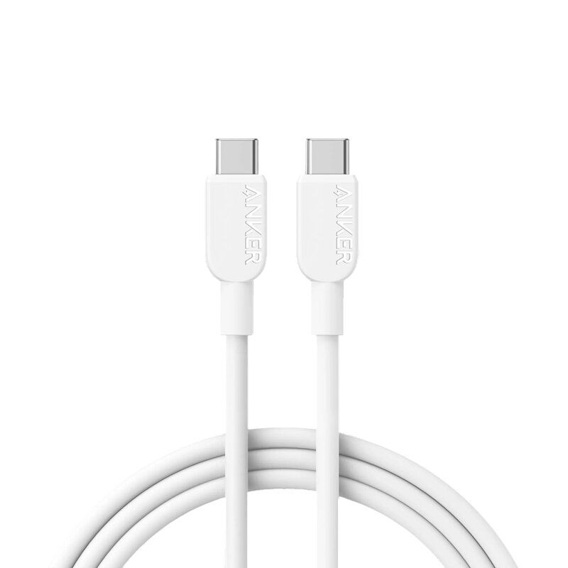 Cablu de date Fast Charging Type-C 240W, 1.8m Anker 310, alb