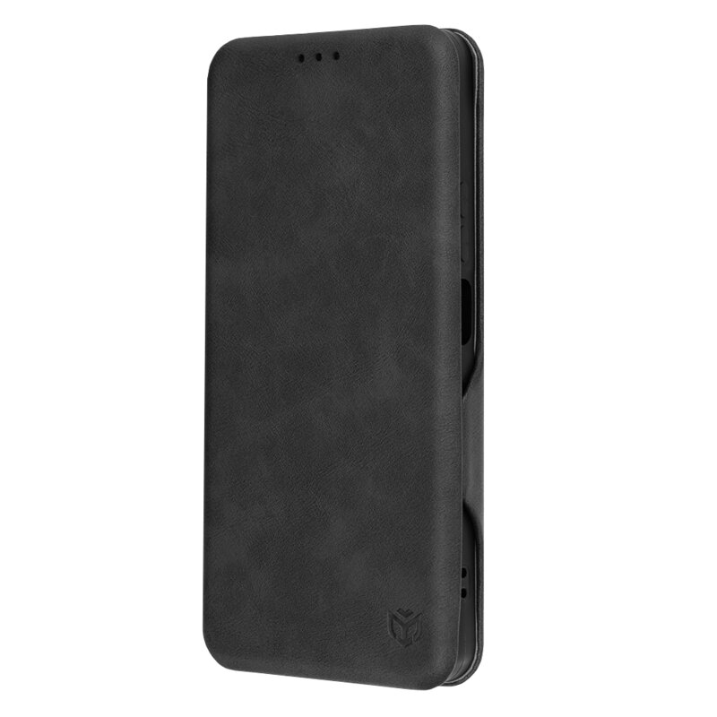 Husa 360° Huawei nova 12 SE Techsuit Safe Wallet Plus, negru