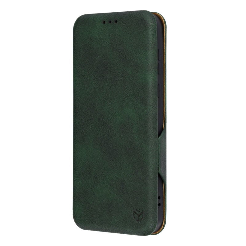 Husa 360° Huawei Pura 70 Techsuit Safe Wallet Plus, verde