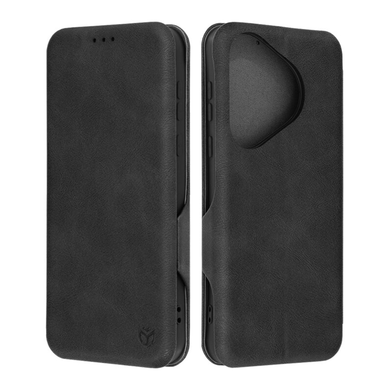 Husa 360° Huawei Pura 70 Techsuit Safe Wallet Plus, negru