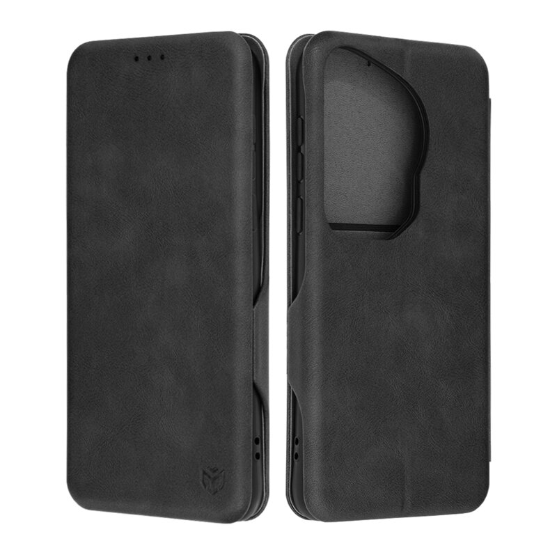 Husa 360° Huawei Pura 70 Ultra Techsuit Safe Wallet Plus, negru