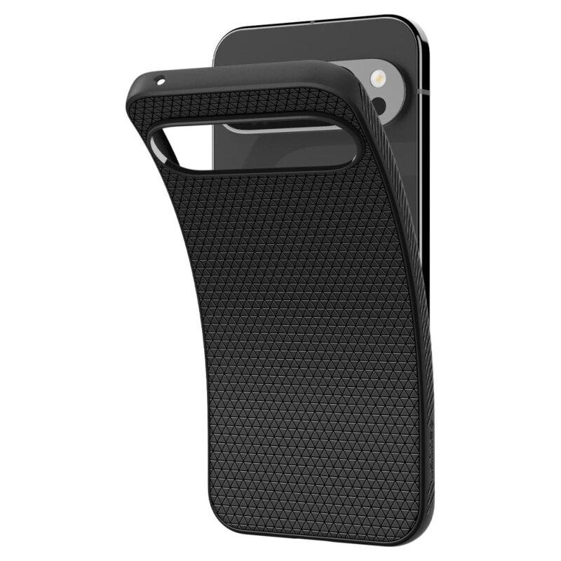 Husa Google Pixel 9 Pro XL Spigen Liquid Air, negru