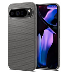 Husa Google Pixel 9 Pro XL Spigen Liquid Air, cenusiu