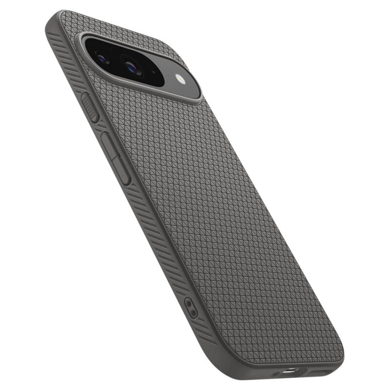 Husa Google Pixel 9 Spigen Liquid Air, cenusiu