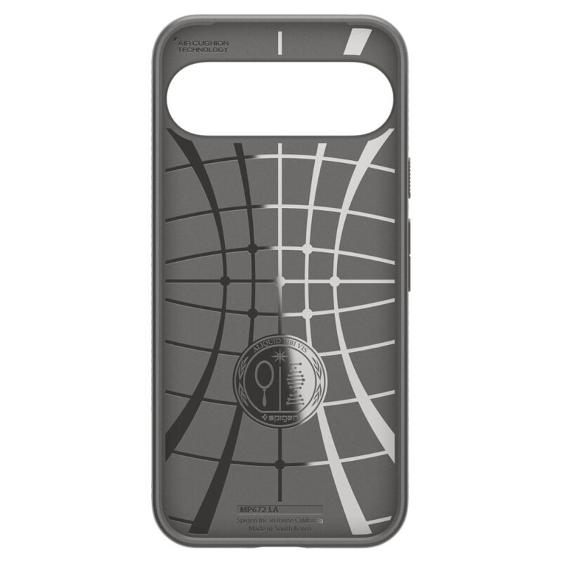Husa Google Pixel 9 Spigen Liquid Air, cenusiu