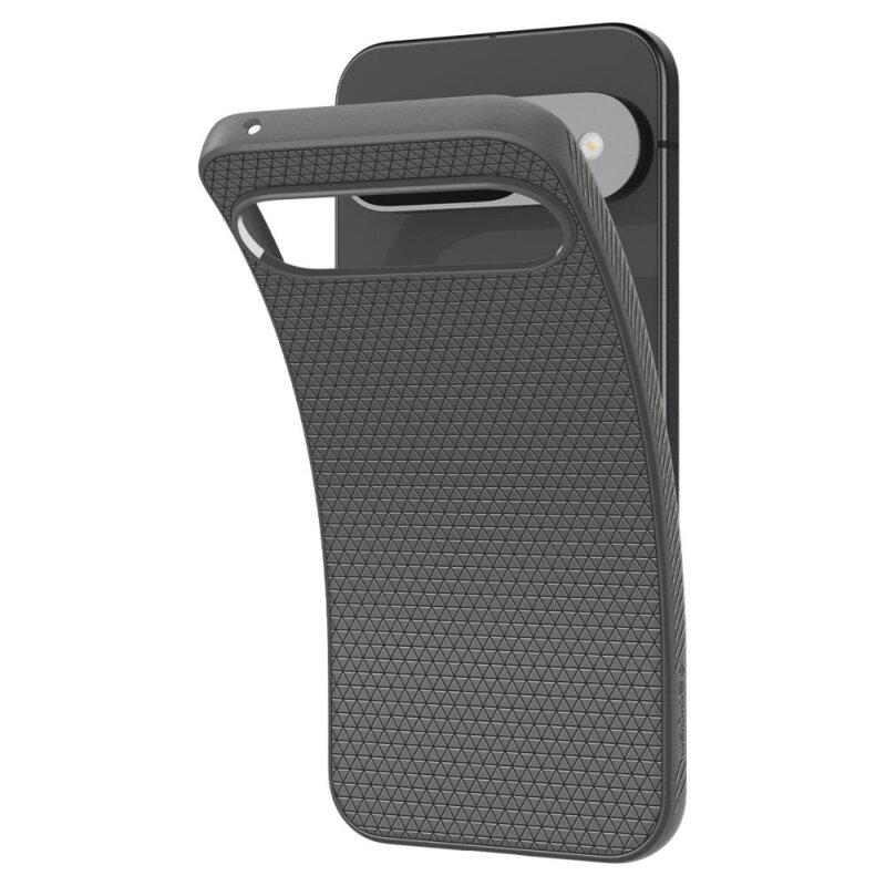 Husa Google Pixel 9 Spigen Liquid Air, cenusiu