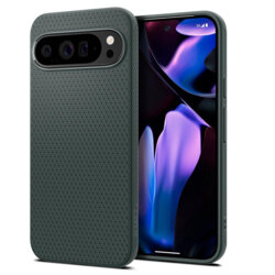 Husa Google Pixel 9 Pro XL Spigen Liquid Air, verde