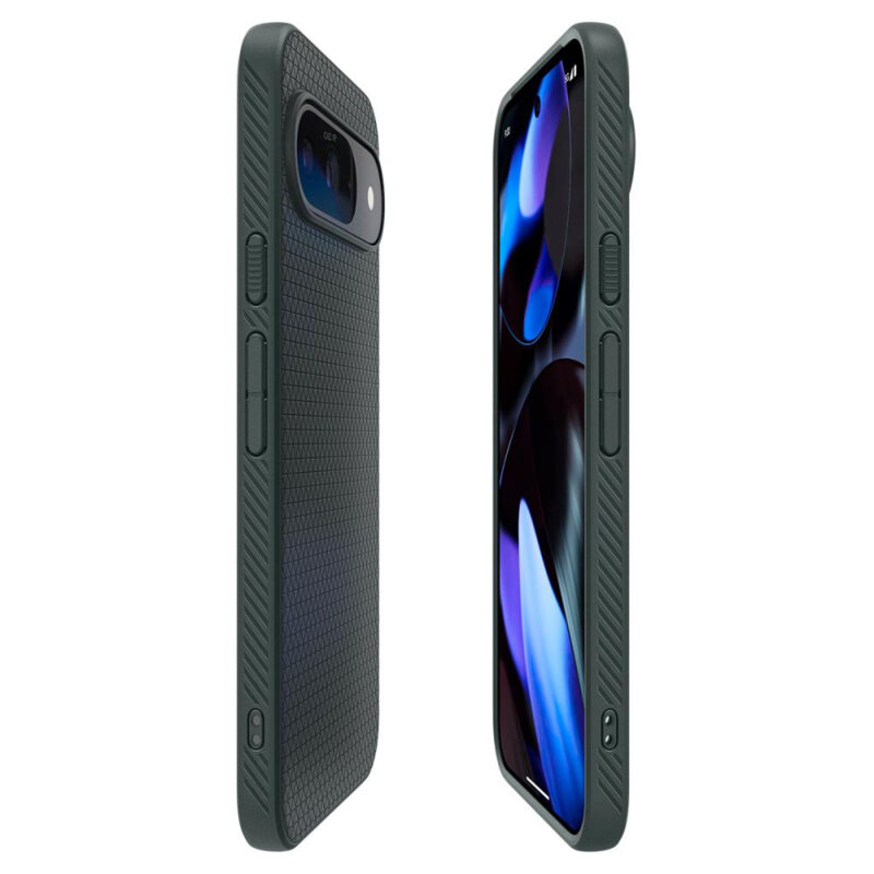Husa Google Pixel 9 Pro XL Spigen Liquid Air, verde