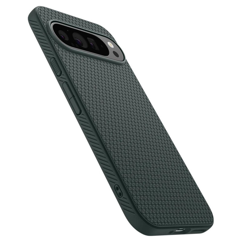 Husa Google Pixel 9 Pro XL Spigen Liquid Air, verde