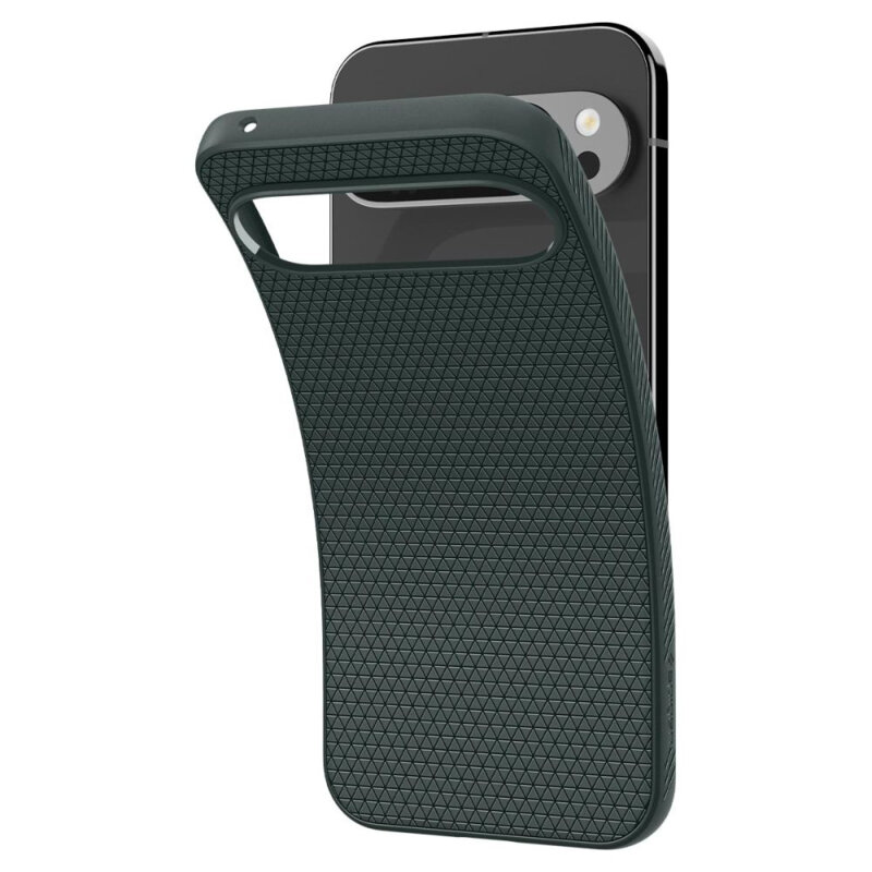 Husa Google Pixel 9 Pro XL Spigen Liquid Air, verde