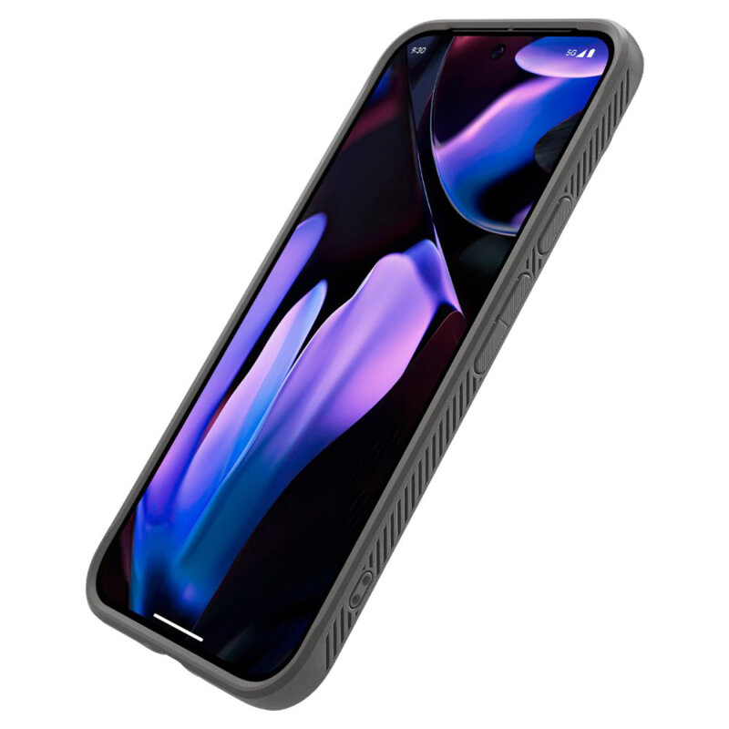 Husa Google Pixel 9 Pro XL Spigen Rugged Armor, gri