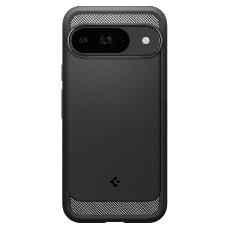 Husa Google Pixel 9 Pro Spigen Rugged Armor, negru
