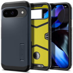 Husa Google Pixel 9 Spigen Tough Armor, albastru