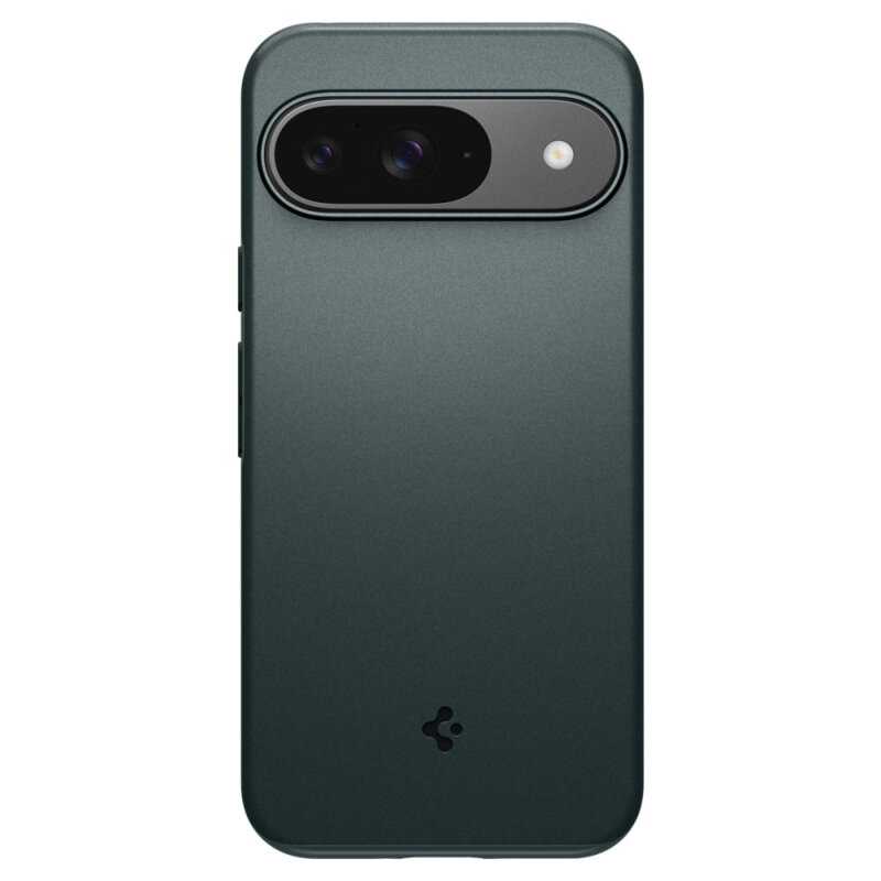 Husa Google Pixel 9 Pro Spigen Thin Fit, verde inchis