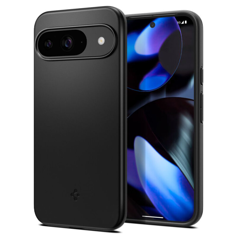 Husa Google Pixel 9 Pro Spigen Thin Fit, negru